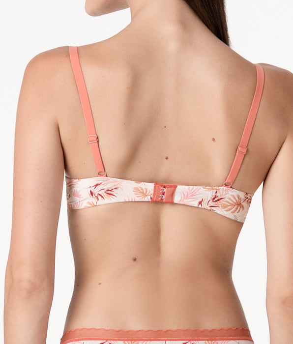 Lovable My Daily Comfort Printed underwired bra in microfiber, powder pink print