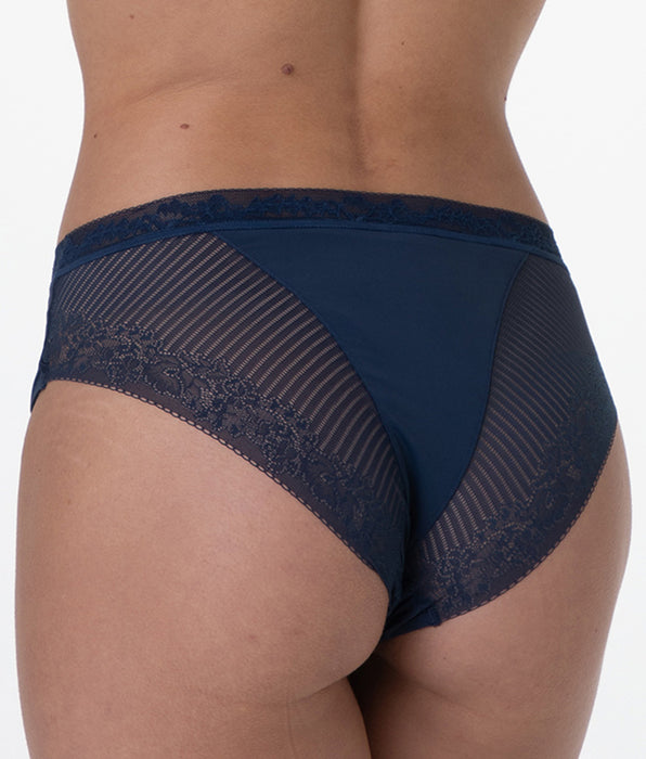 Lovable Invisible Exclusive microfiber briefs, midnight blue