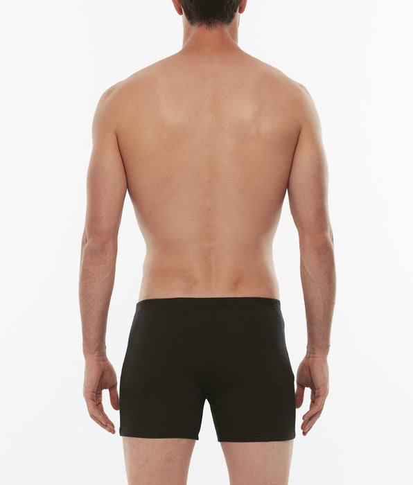 Lovable 100% pure cotton black boxer shorts