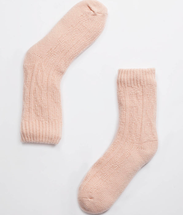 Lovable Warm and Cuddle Socks, pink