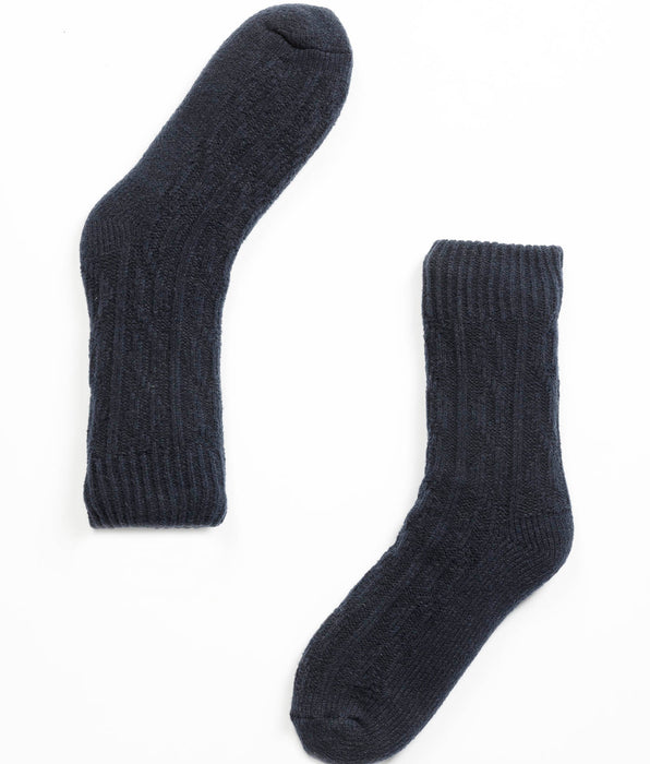 Lovable Warm and Cuddle socks, navy blue