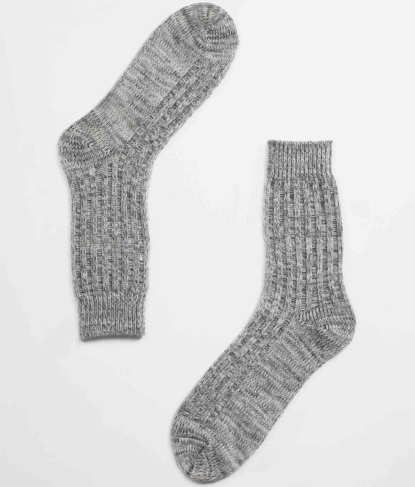 Lovable Warm and Cuddle socks, heather gray