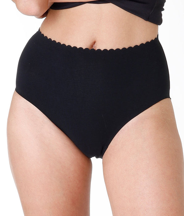 Lovable Invisible Softness High-Waisted Briefs, Black