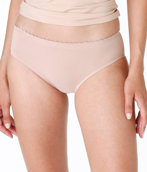 Lovable Invisible Softness Briefs Multipack, nude