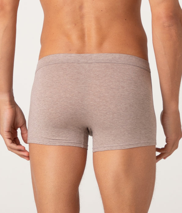 Lovable Dynamic Cotton boxer shorts, beige melange
