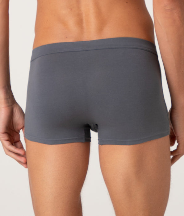 Lovable Dynamic Cotton boxer shorts, anthracite gray