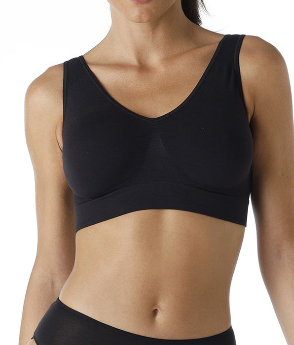 Lovable Active Comfort low-impact yoga brassiére bra, black