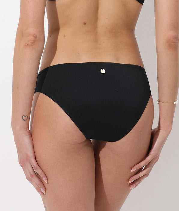 Lovable Essential Micro Midi Bikini Bottoms, Black