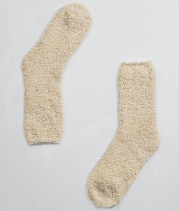 Lovable Warm and Cuddle socks, pearly ivory