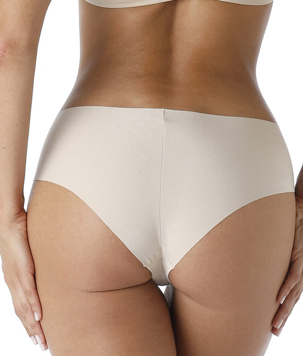 Lovable Culotte brasiliano senza cuciture Free Cut Panties in microfibra, skin