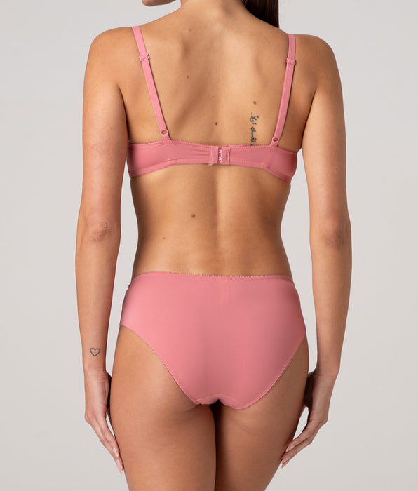 Lovable Floreal Lace underwired bra in peach pink lace