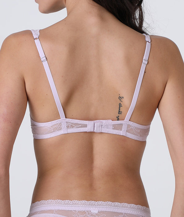 Lovable Romance Lace Underwired Bra in lilac