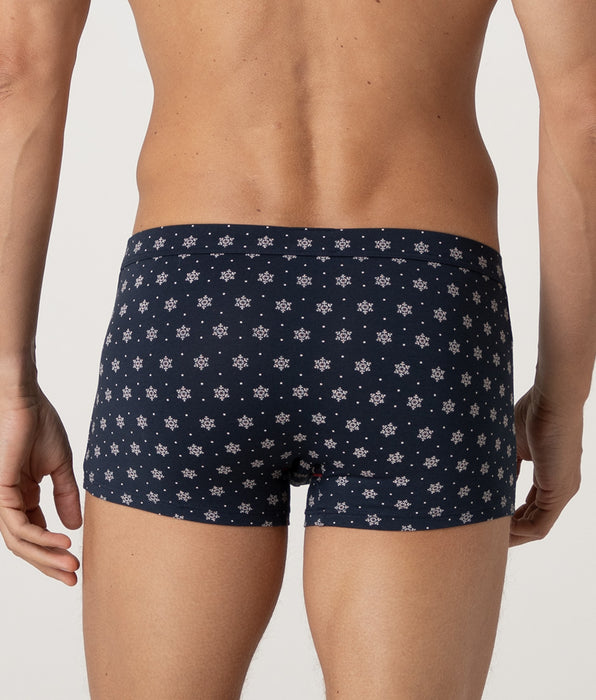 Lovable Classic Cotton Modal Boxer Shorts, snow print