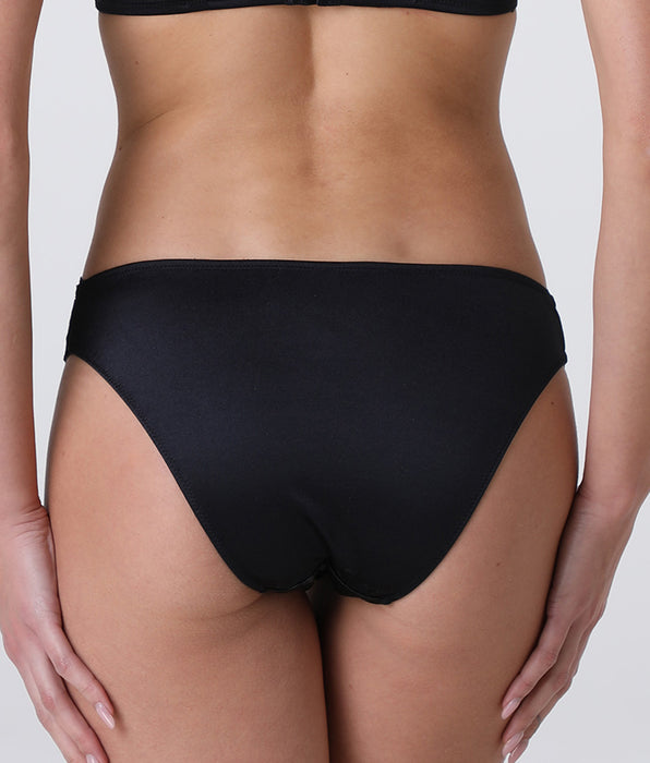 Lovable L'Elegance lace and microfiber briefs, black