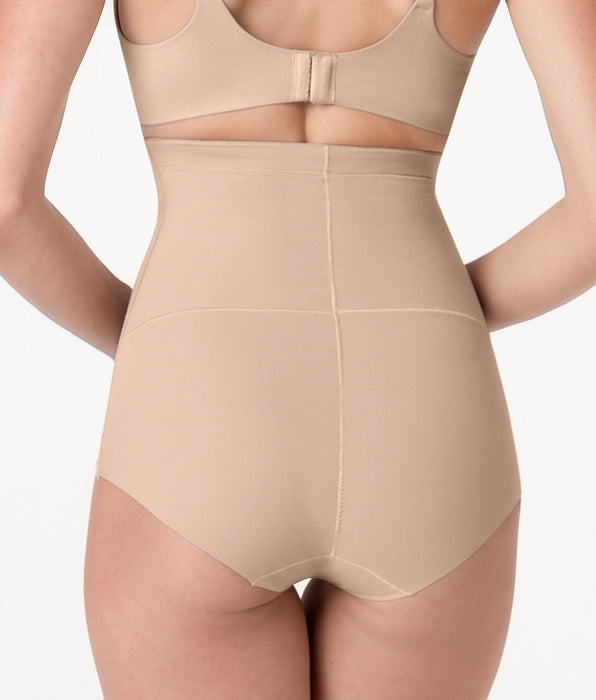 Lovable Sculpt Shaping High Waist Shaping Brief in Microfiber, Nude