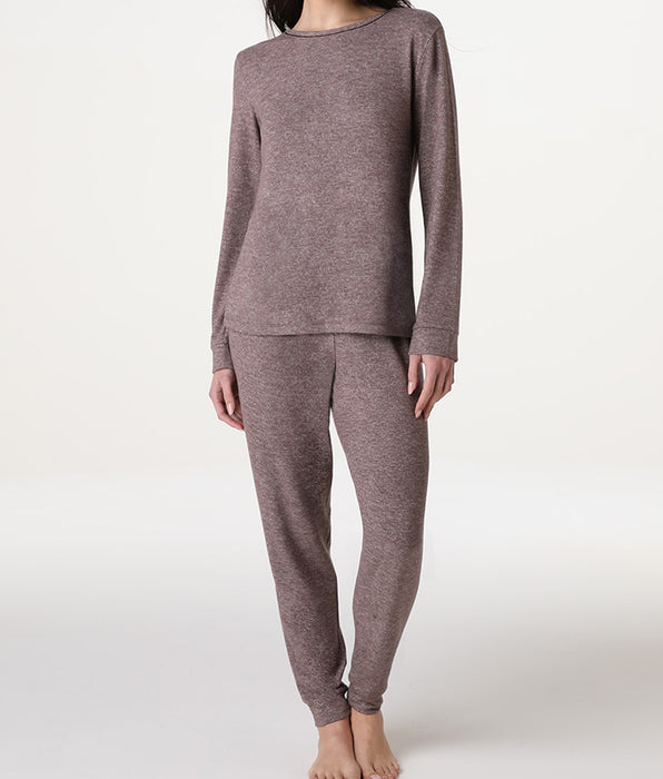 Lovable Long Interlock Pajamas, Mink
