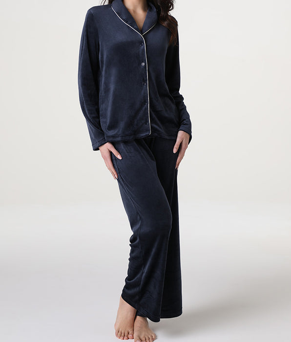 Lovable Nightgown in Chenille, midnight blue