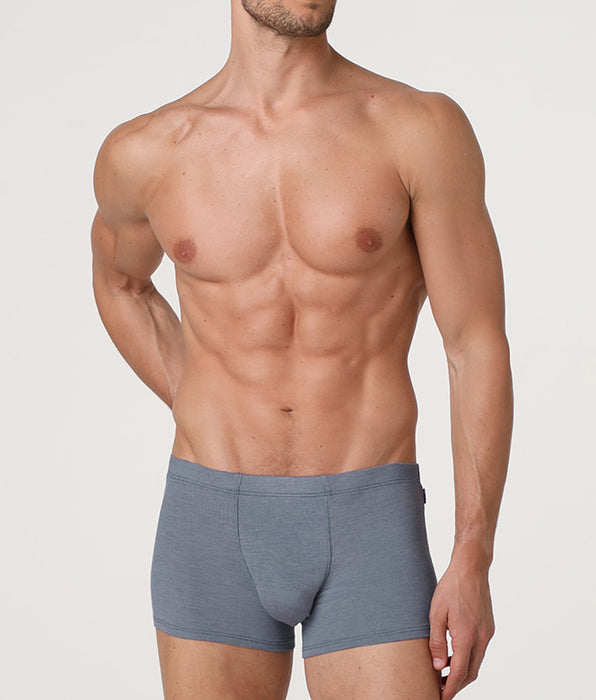 Lovable Piquet Micromodal boxer shorts, dark air force blue