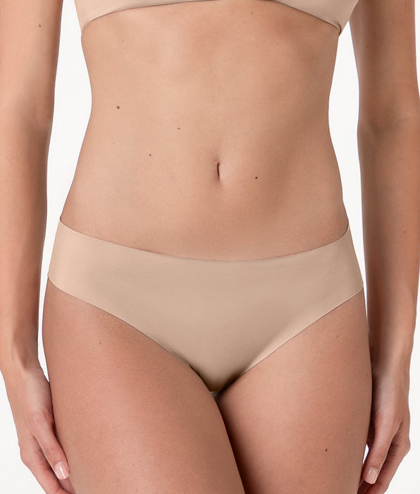 Lovable Brief Second Skin Micro in microfiber, light nude