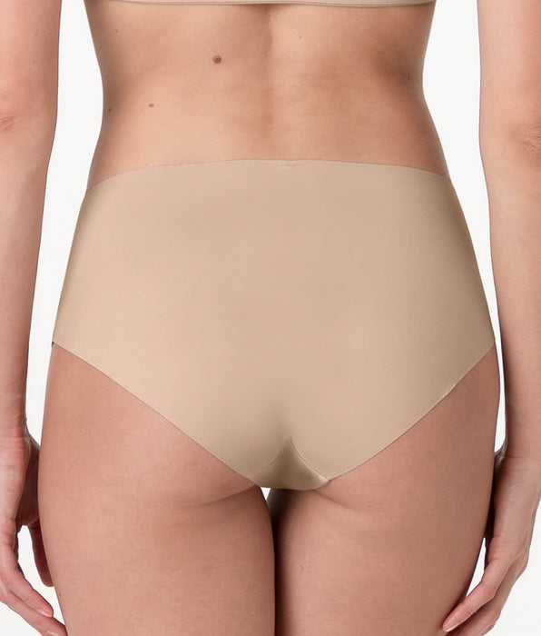 Lovable Midi Brief Second Skin Micro in microfiber, light nude