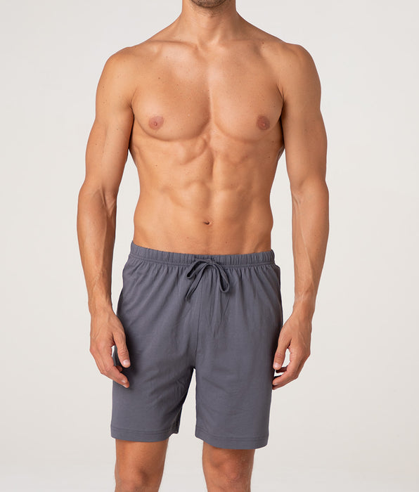 Lovable Dark gray cotton jersey shorts