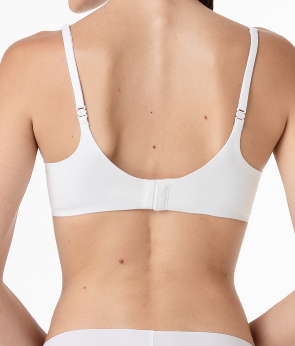 Lovable Underwire Bra Invisible Essence in microfiber, white