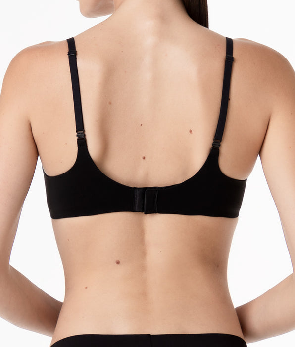 Lovable Wireless Bra Invisible Essence in microfiber, black