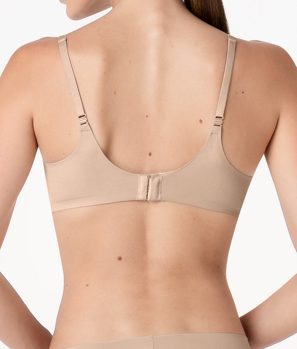 Lovable Wireless Bra Invisible Essence in microfiber, nude