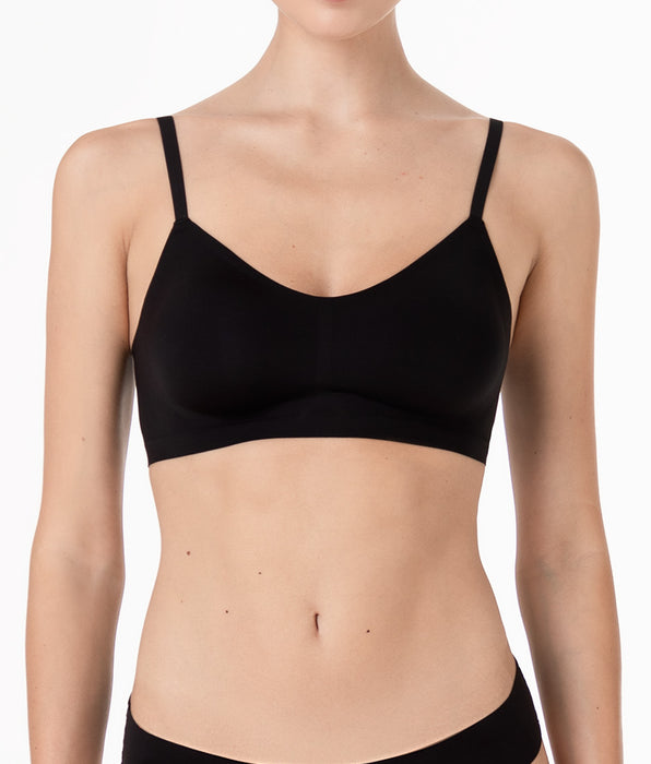 Lovable Wirefree Bralette Invisible Fusion in Microfiber, black
