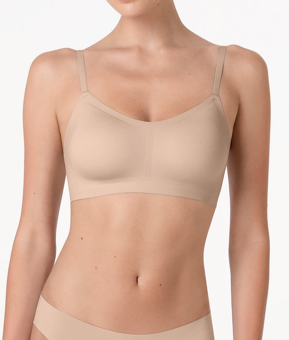 Lovable Wirefree Bralette Invisible Fusion in Microfiber, light nude