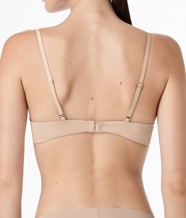 Lovable Underwire Spacer Cup Bra Invisible Breeze in Microfiber, light nude