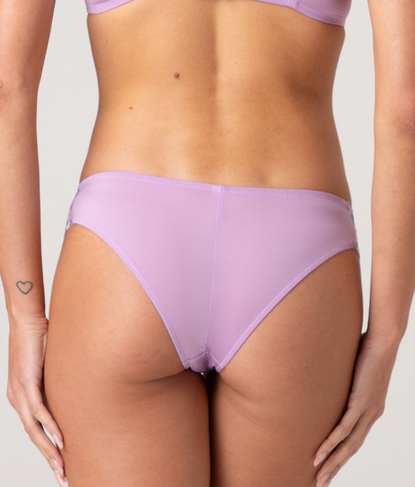 Lovable Brazilian Briefs Fairytale Embroidery in Embroidered Tulle, lavender floral
