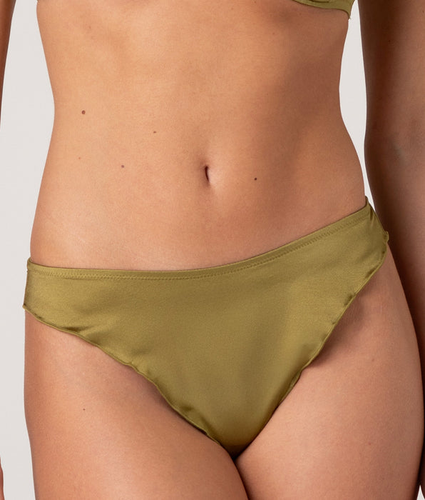 Lovable Brazilian Briefs Chic Micro in Microfibre, cardamom green