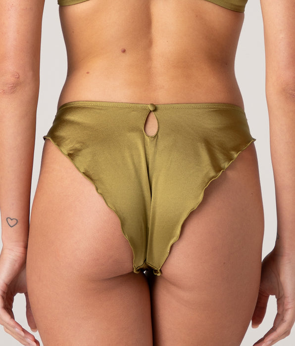 Lovable Brazilian Briefs Chic Micro in Microfibre, cardamom green
