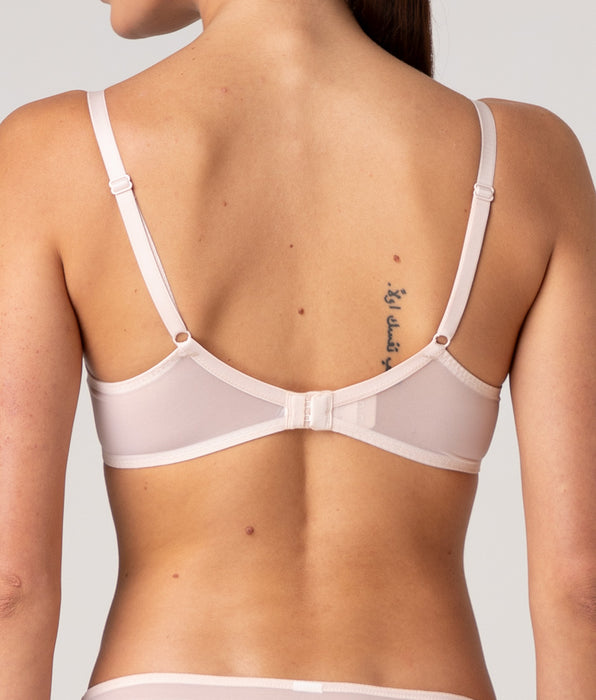 Lovable Underwired Daily Lace Bra in lace, powder pink