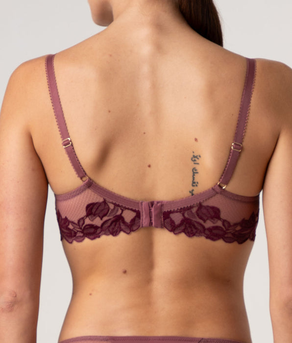 Lovable Elegant Muse Lace Underwired Bra, amaranto red and wine