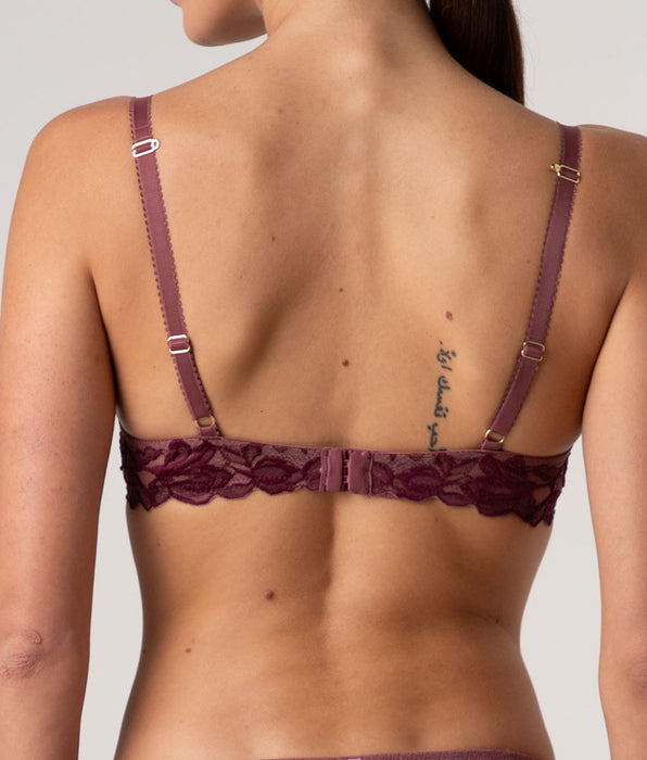 Lovable Elegant Muse Padded Underwired Bra, amaranto red and wine