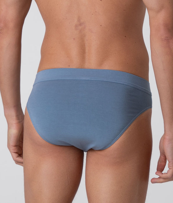 Lovable Modern Cotton Modal Briefs, light blue