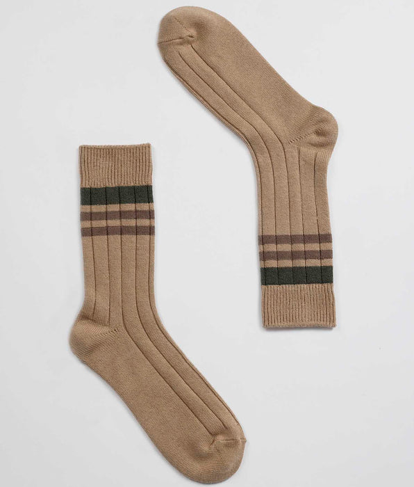 Lovable Fancy Bamboo Short Socks, beige