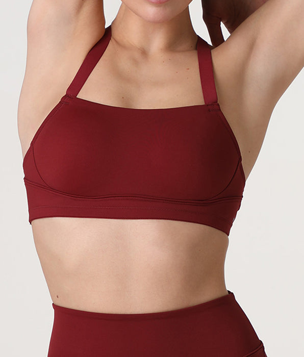 Lovable Active Comfort Sports Bra, burgundy
