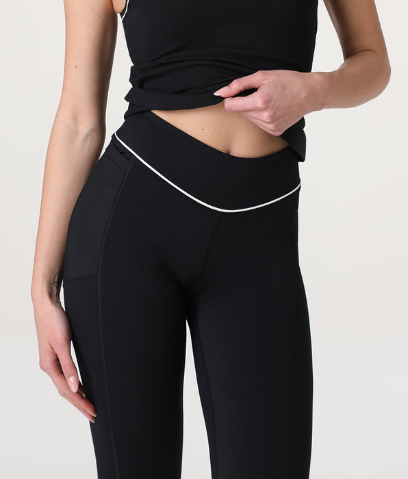 Lovable Active Comfort 7/8 Sports Leggings, black