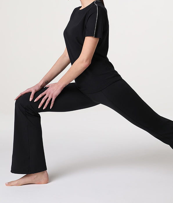 Lovable Active Comfort flared pants, black