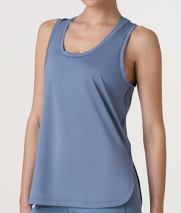 Lovable Active Comfort Breathable Sports Tank Top, powder blue