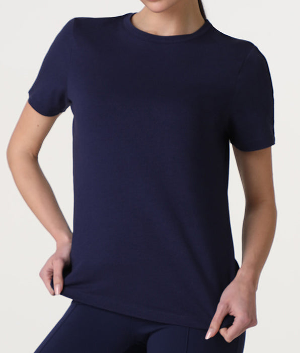 Lovable Active Comfort Thermoregulating Crew Neck T-Shirt, midnight blue
