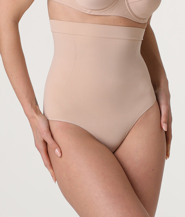 Lovable Silhouette Shaping High Waist Shaping Briefs in microfiber, powder pink
